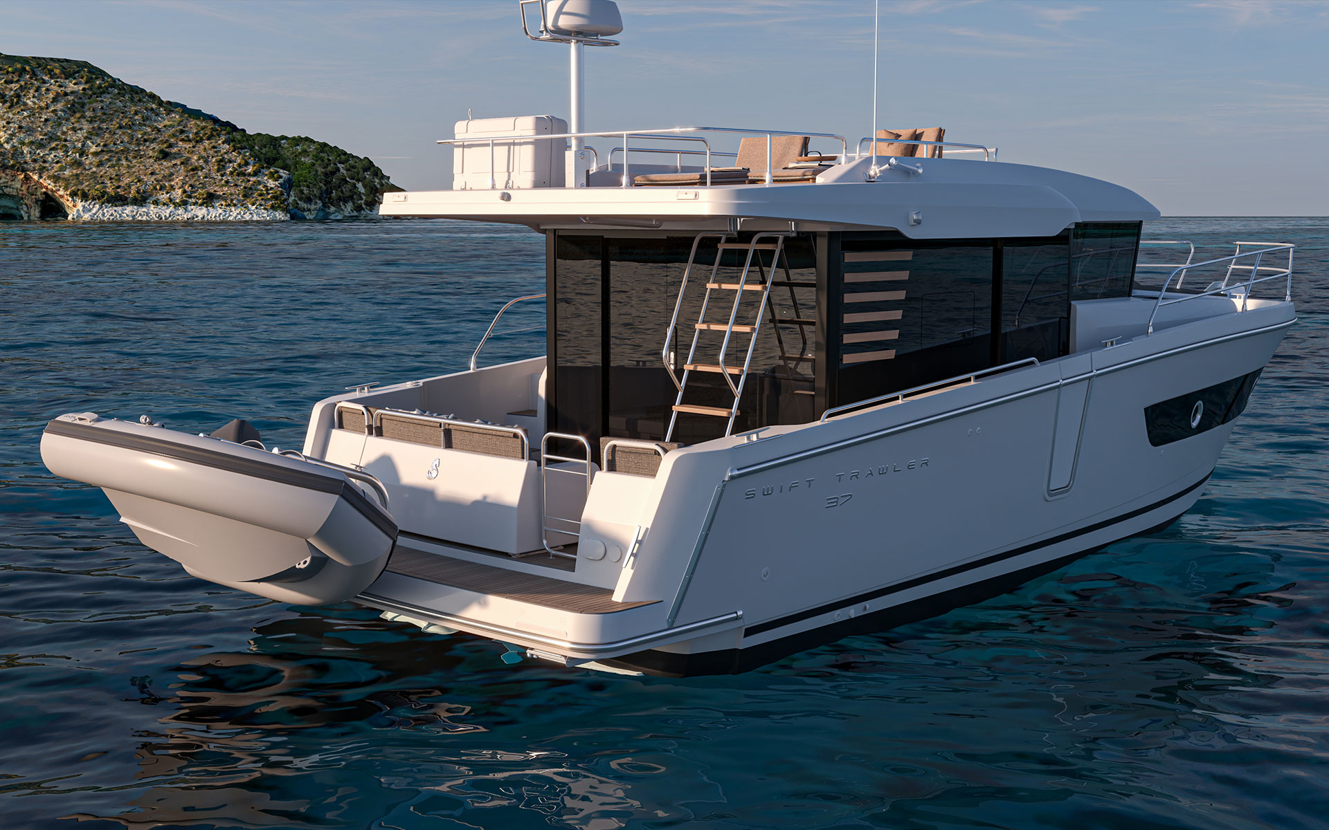 Beneteau Swift Trawler 37 Fly, 2026 NEW BOAT image 3