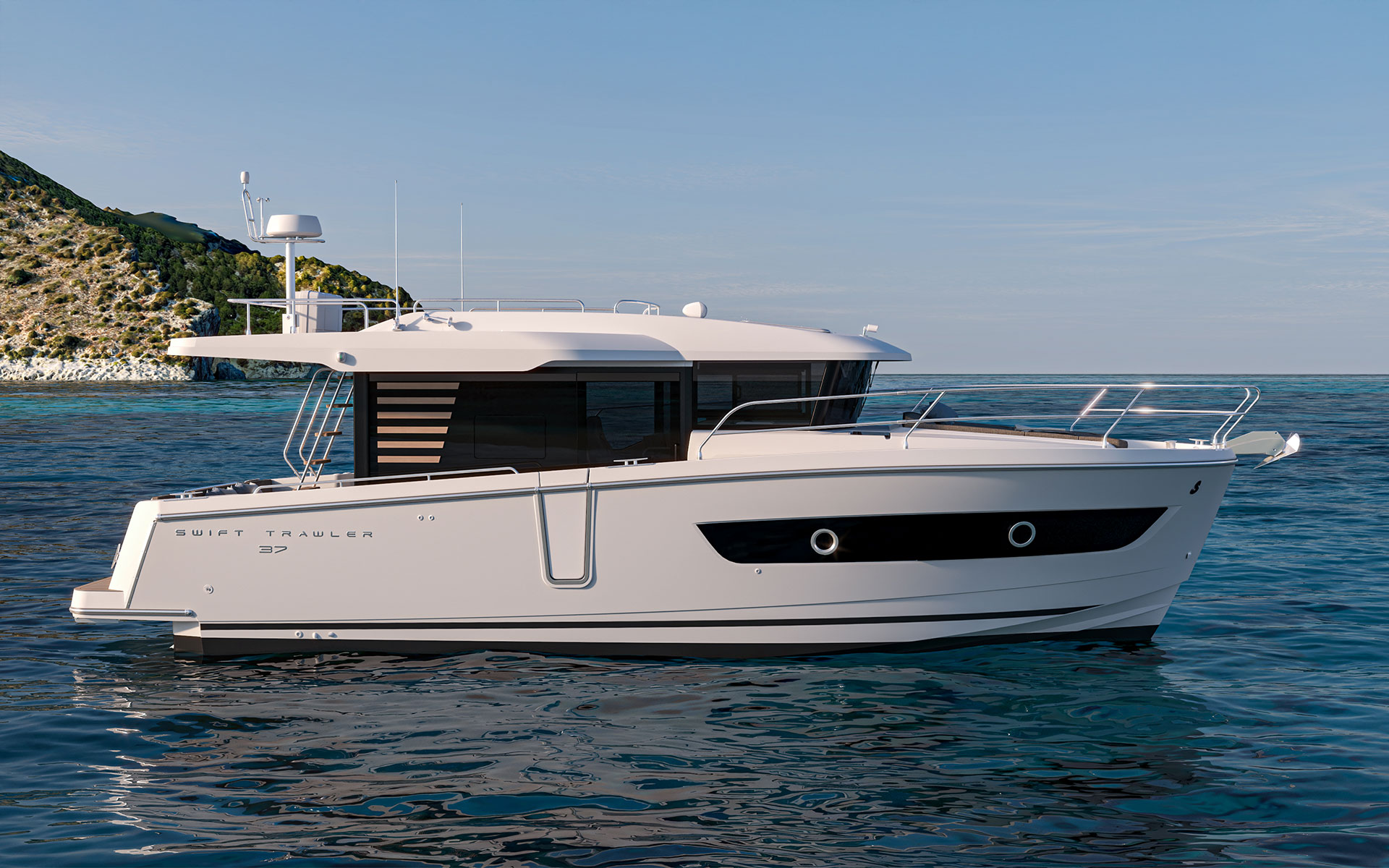 Beneteau Swift Trawler 37 Fly, 2026 NEW BOAT image 6